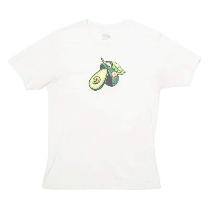 Vans Avocado Mens T-Shirt Cream S 1