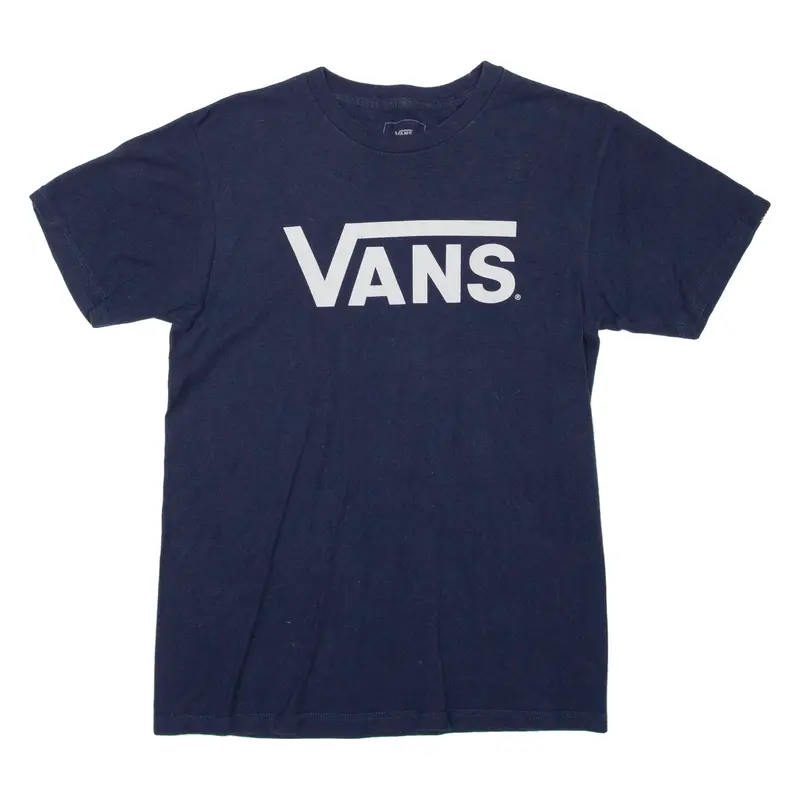 Vans Classic Fit Mens T-Shirt Blue S 1