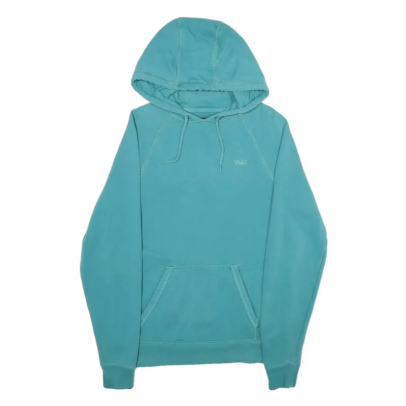 Vans Mens Blue Pullover Hoodie Xs Casual Streetwear Skate Sweatshirt 1