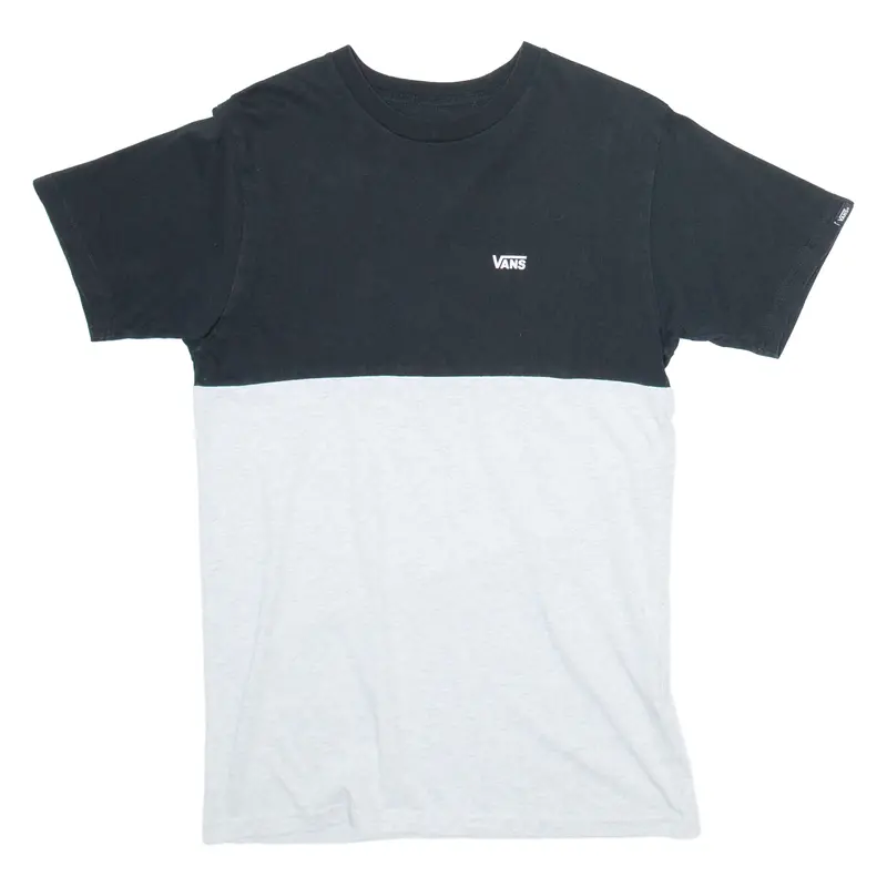 Vans Mens T-Shirt Grey S 1