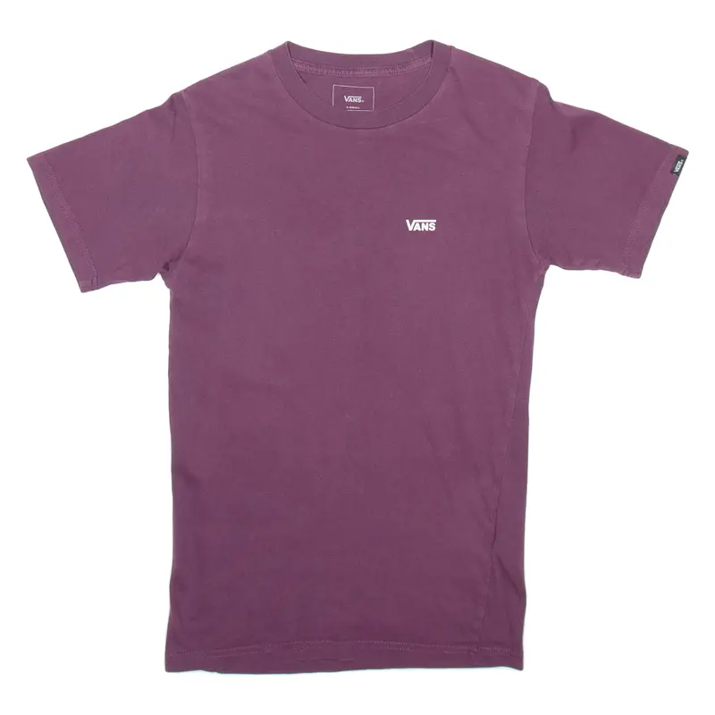 Vans Mens T-Shirt Maroon Xs 1