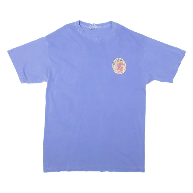 Venice Beach Oversized Mens T-Shirt Purple Xl 1