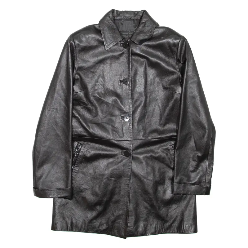 Vera Pelle Womens Jacket Black Leather L 1