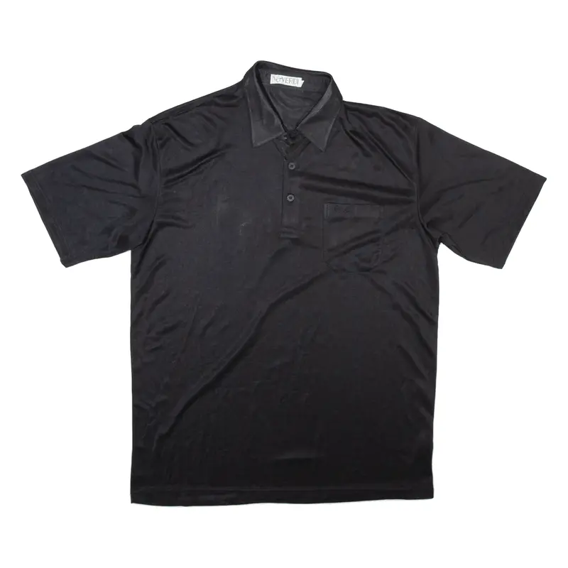 Verdi Mens Polo Shirt Black L 1