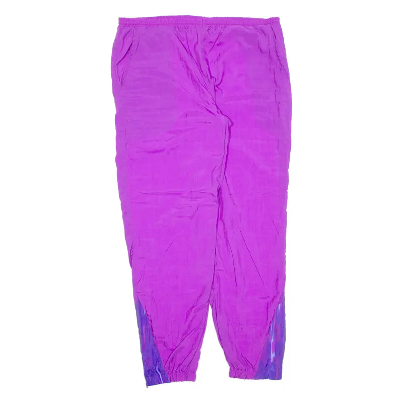 Victory Team Lined Womens Track Pants Purple Tapered L W38 L32 1