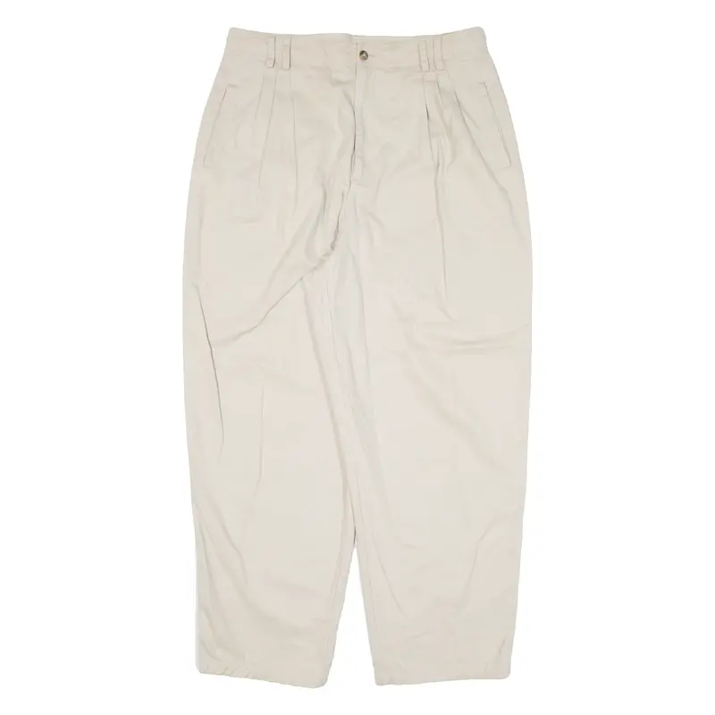 Villager Sport Womens Trousers Beige Loose Tapered W31 L27 1