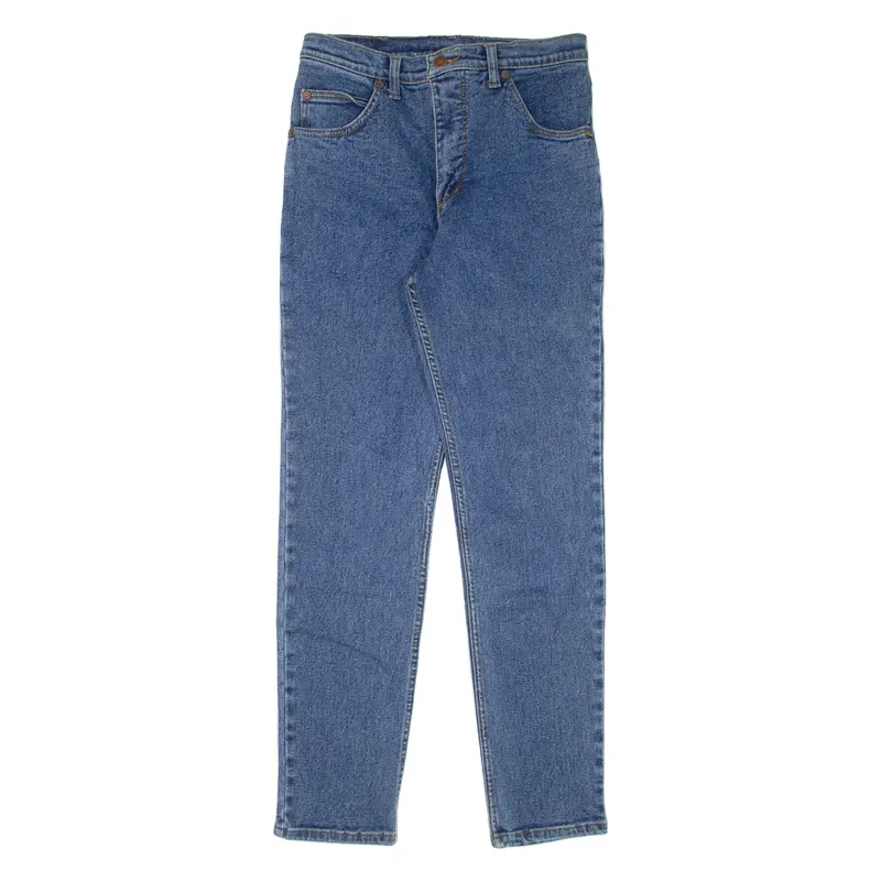 Wallees Womens Jeans Blue Slim Tapered 90S W27 L28 1
