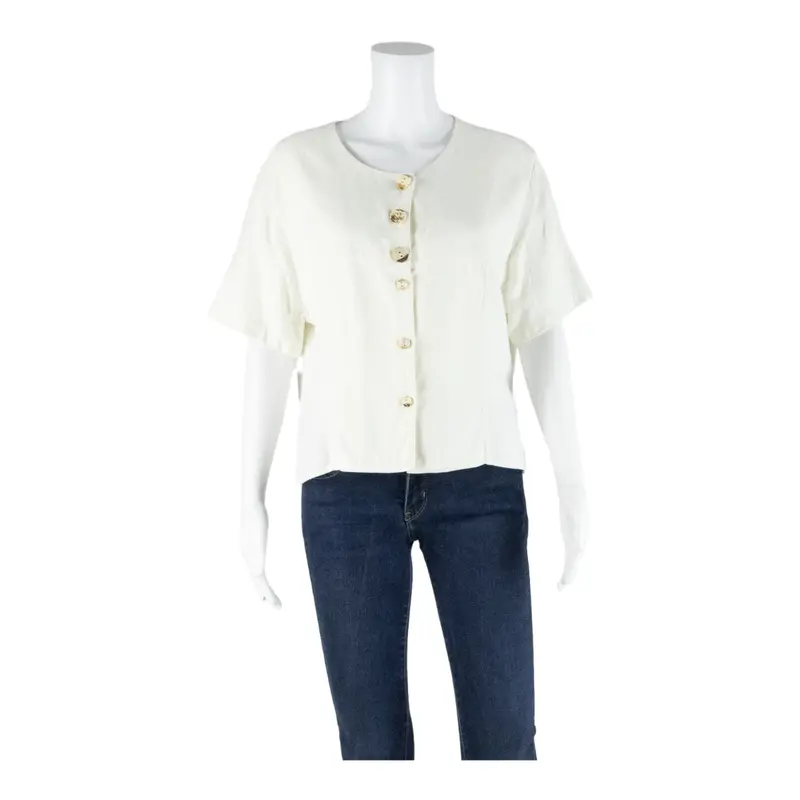 Wallmann Womens Blouse Beige M 1