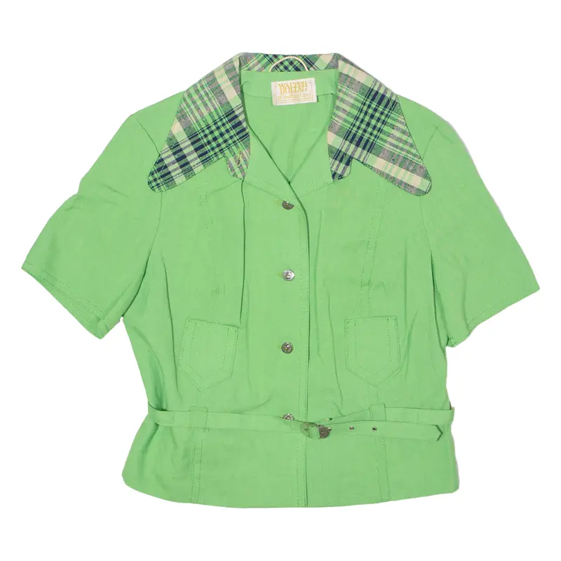 Walter Boltag Womens Blazer Jacket Green 90S S 1