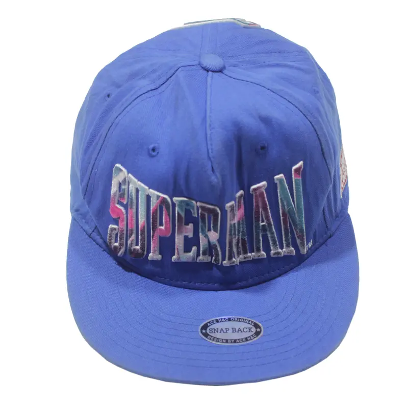 Warner Bros Superman Action Comics Dc Snapback Cap Blue Mens One Size 1