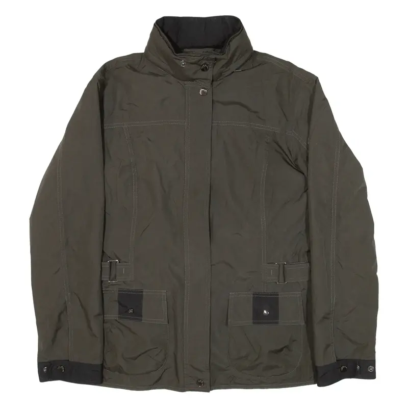 Wellensteyn Womens Rain Jacket Green Hooded S 1