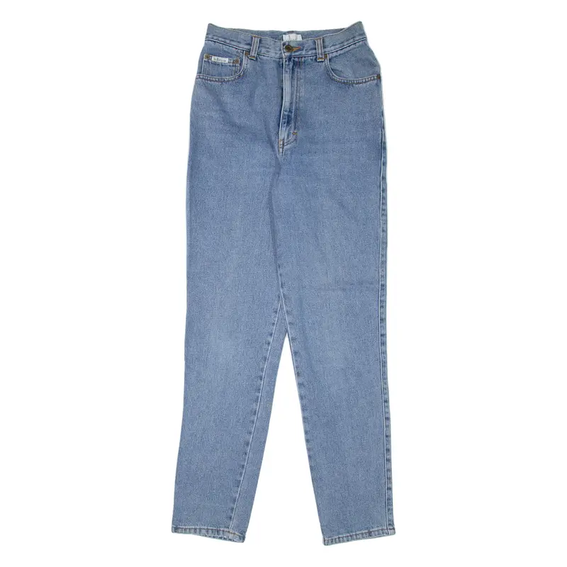 Williwear Womens Jeans Blue Regular Mom W25 L30 1