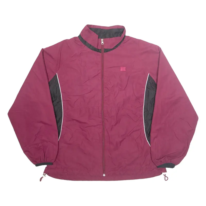 Wilson Womens Jacket Maroon L 1