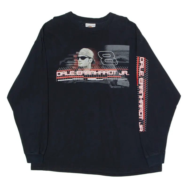 Winner's Circle Dale Earnhardt Jr Nascar Mens T-Shirt Black 90S Usa 2Xl 1