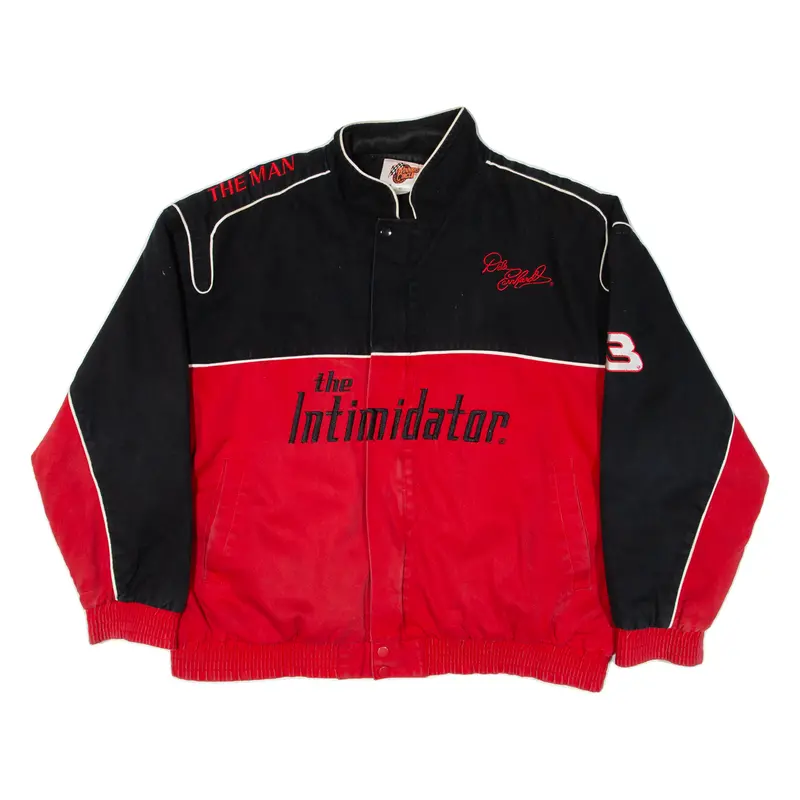 Winner's Circle Nascar Dale Earnhart Mens Jacket Red 90S Usa Xl 1