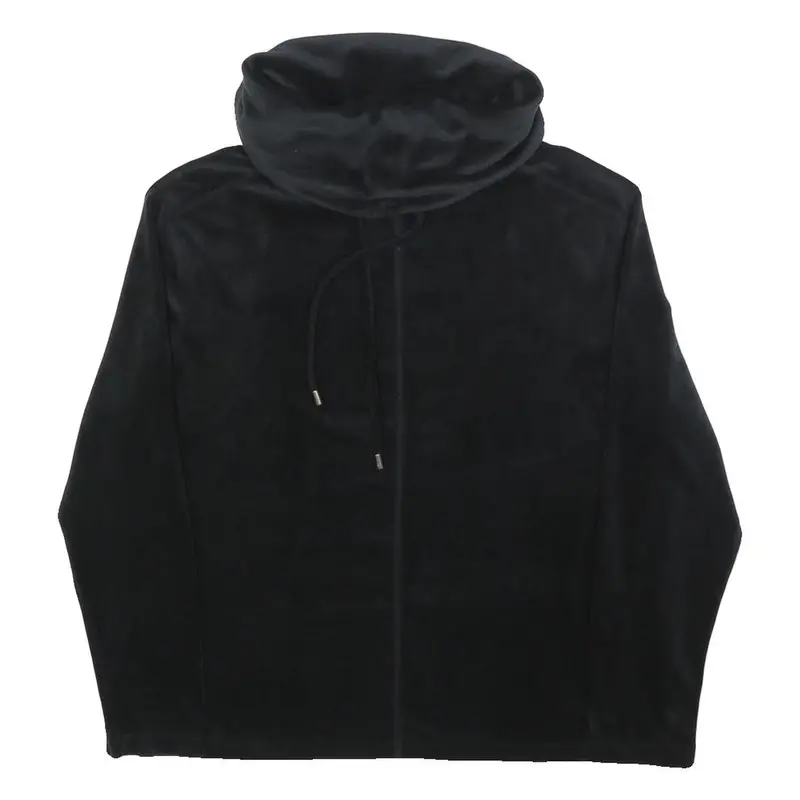 Womens Black Sweatshirt L Pullover Hoodie Casual Everyday Wear 1