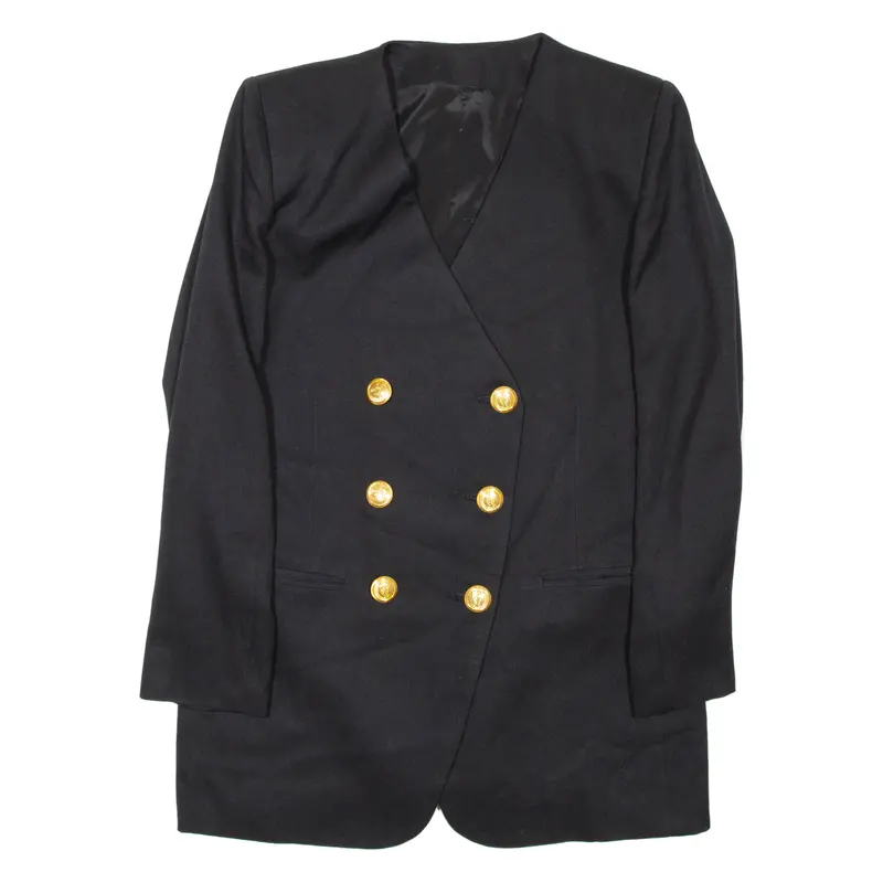 Womens Blazer Coat Black M 1