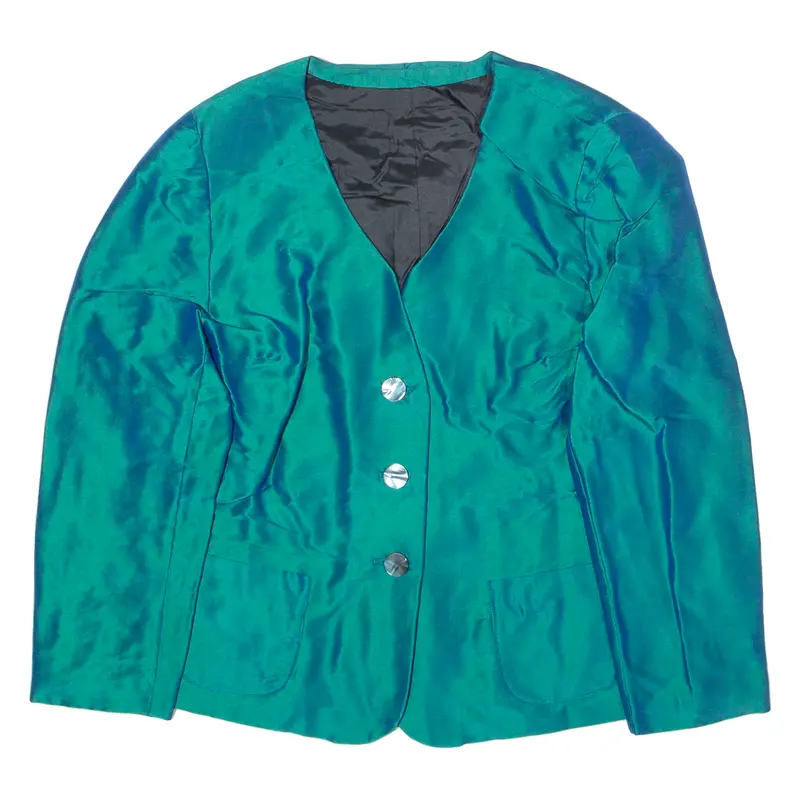 Womens Blazer Jacket Green 90S L 1