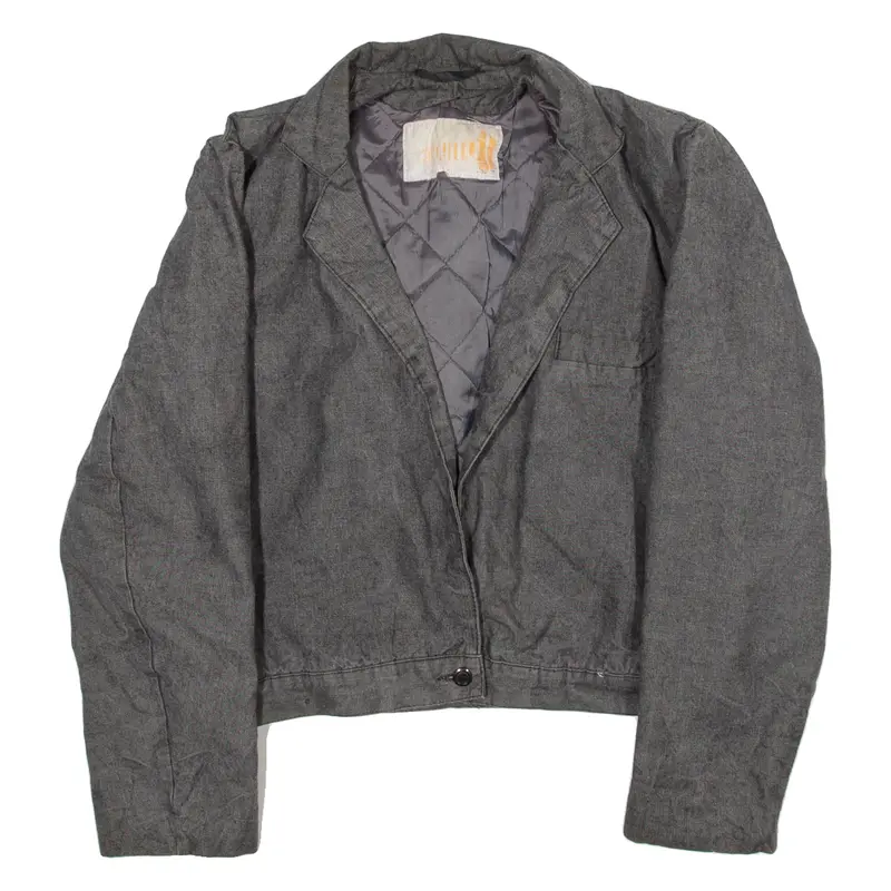 Womens Blazer Jacket Grey M 1