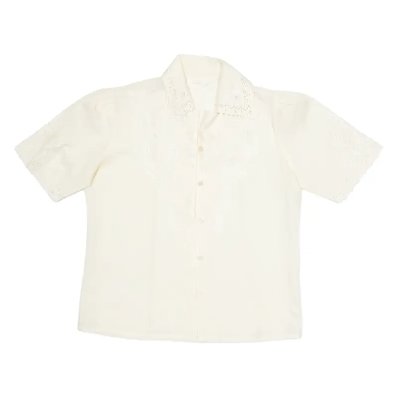 Womens Blouse Beige M 1