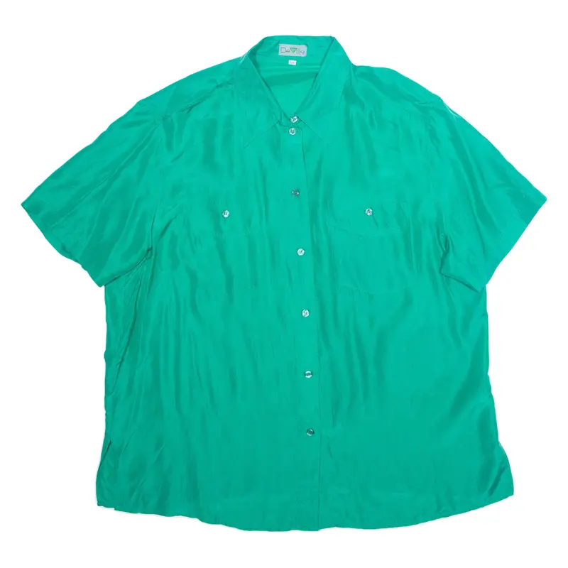 Womens Blouse Green 2Xl 1