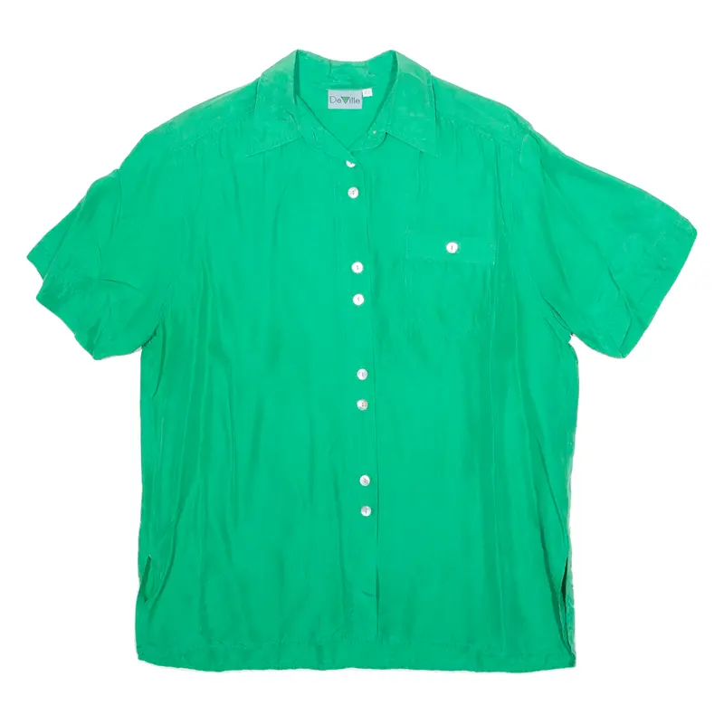 Womens Blouse Green L 1