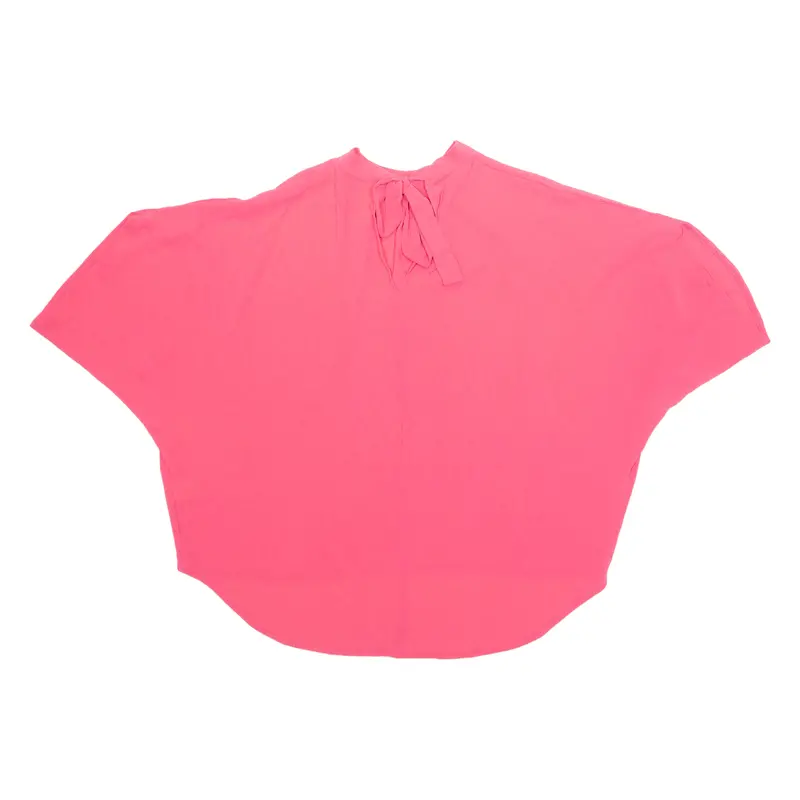 Womens Blouse Pink High Neck Xl 1