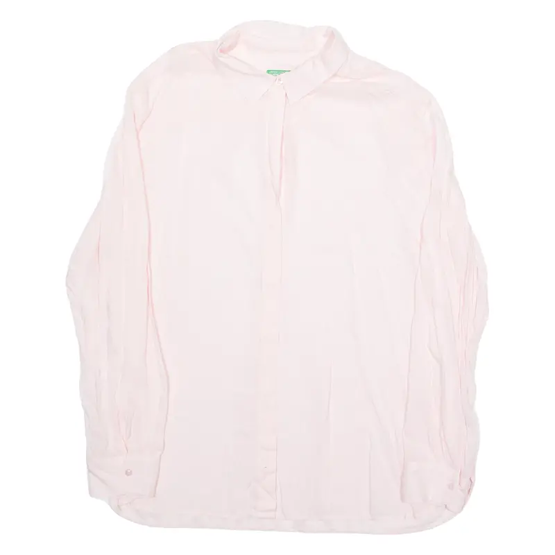 Womens Blouse Pink Long Sleeve Xl 1