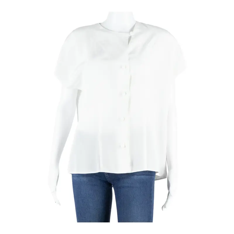 Womens Blouse White L 1