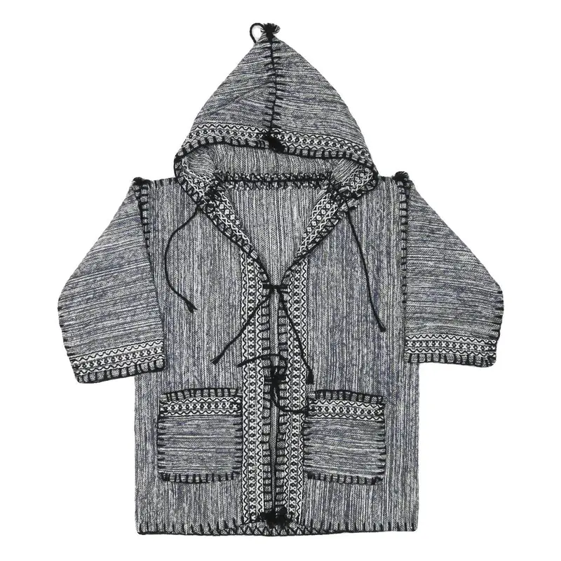 Womens Blue Hooded Cotton Blend Outdoor Jacket Xs Drawstring Plain Relaxed Fit 1