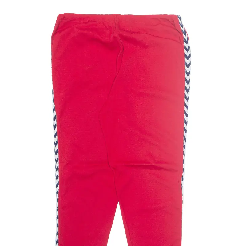 Womens Leggings Red Tapered S W28 L27 2