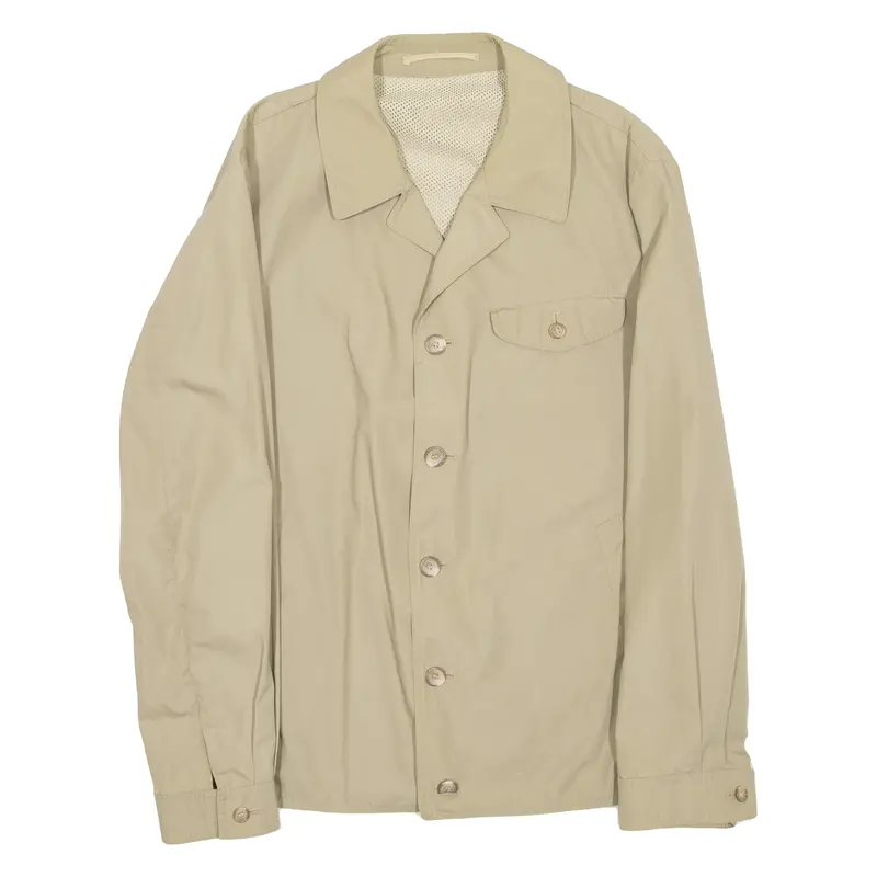 Womens Lined Jacket Beige L 1
