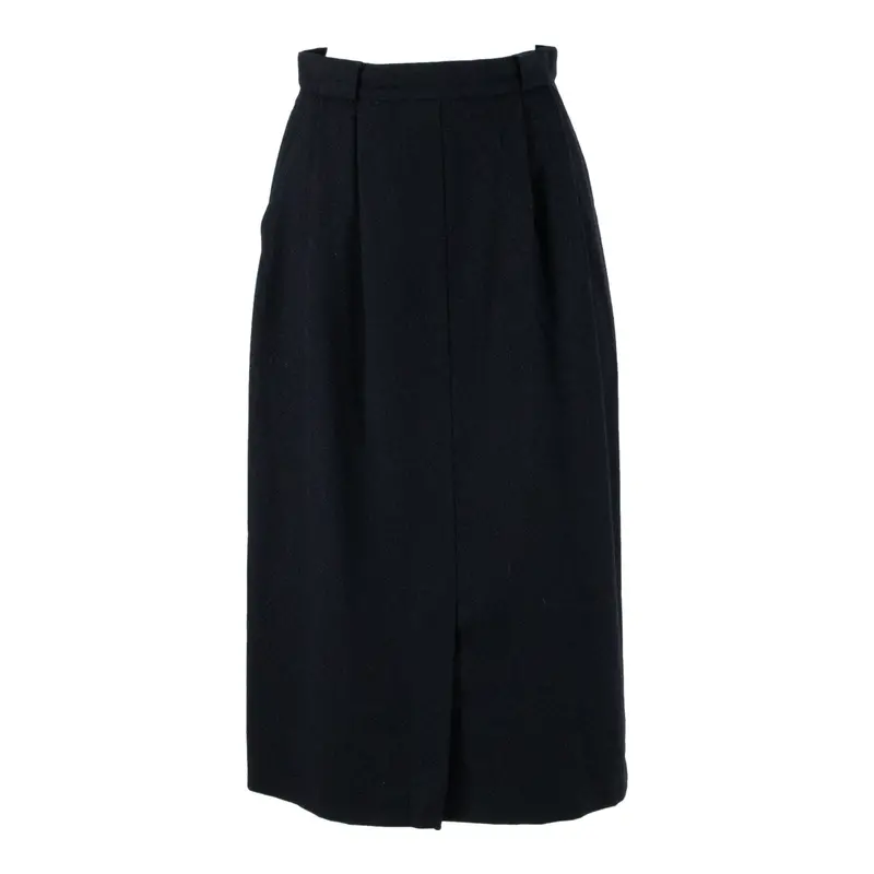 Womens Pencil Skirt Blue Midi S 1