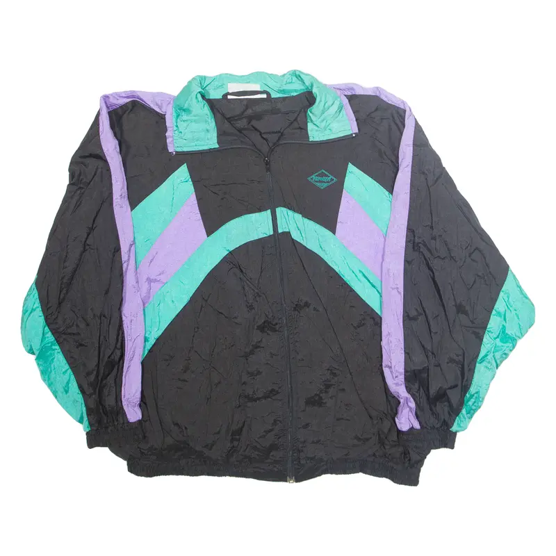 Womens Shell Jacket Black Nylon Xl 1