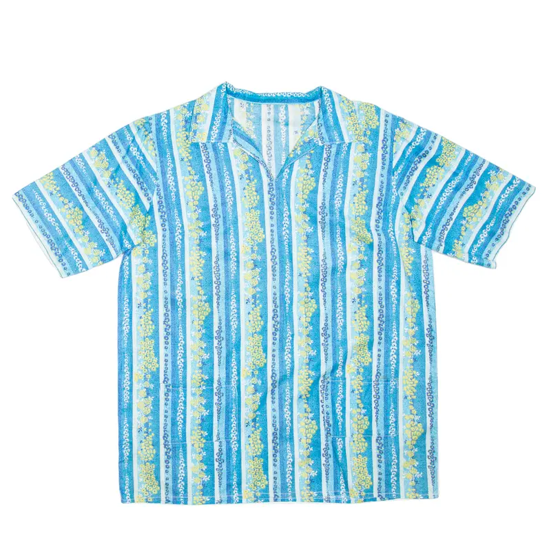 Womens Shirt Blue Floral S 1