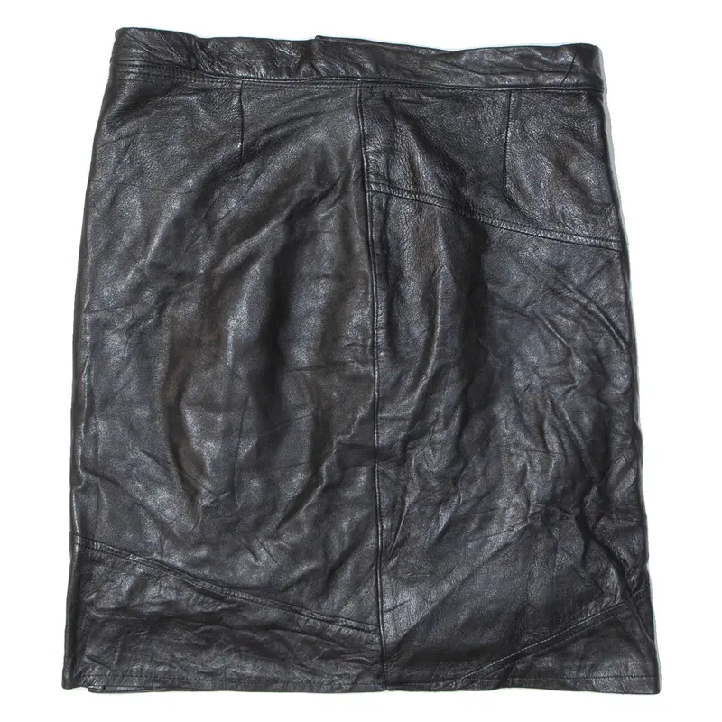 Womens Straight Skirt Black Short M 1