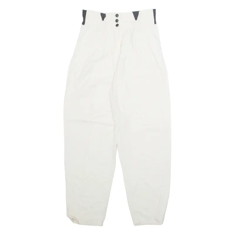 Womens Sweatpants Beige Tapered M W26 L27 1