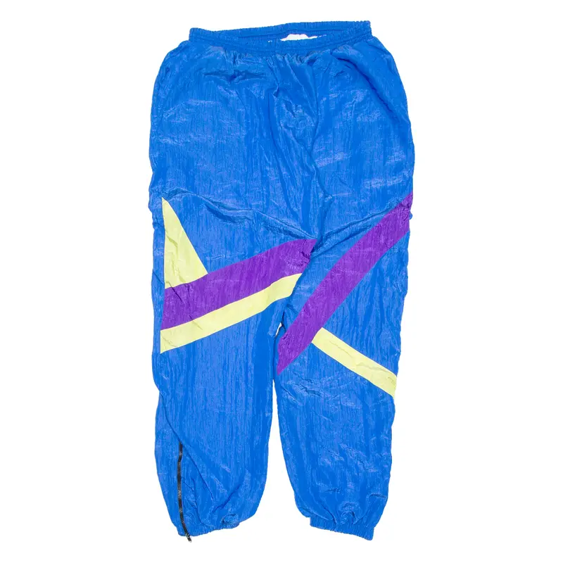 Womens Track Pants Blue Tapered L W29 L30 1