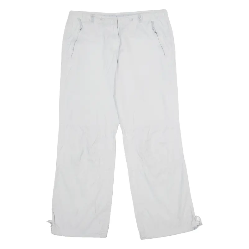 Womens Track Pants Grey Straight L W34 L29 1