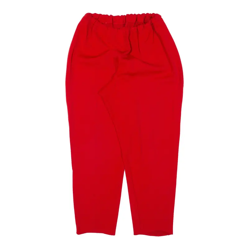 Womens Track Pants Red Tapered M W24 L24 1