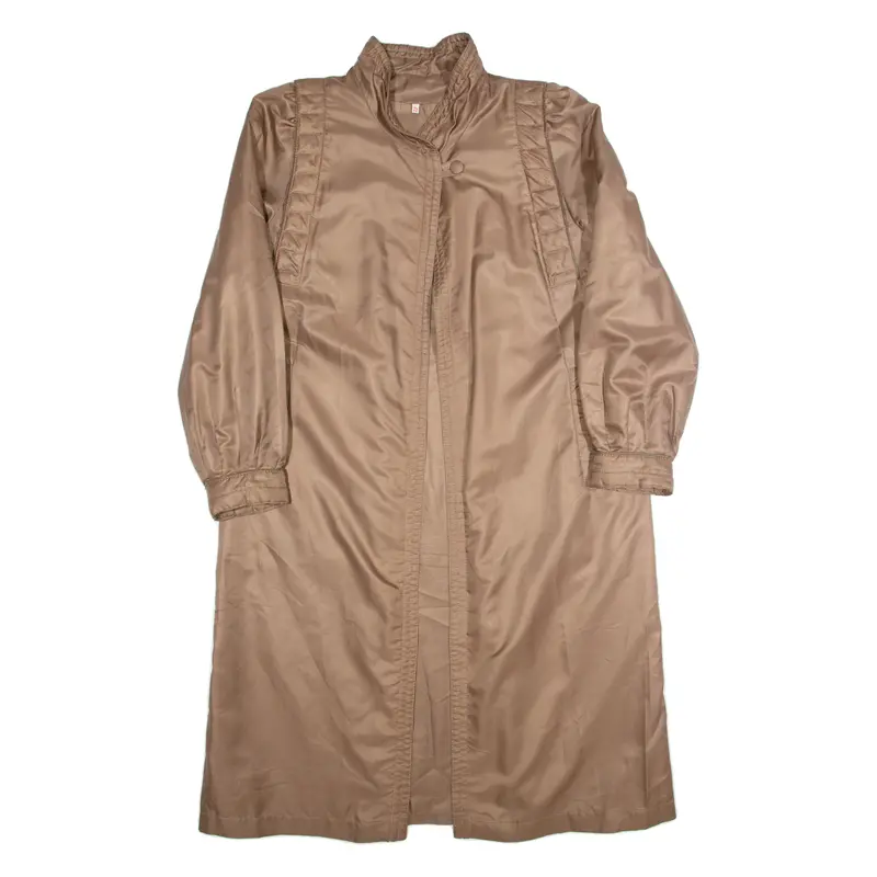Womens Trench Coat Brown M 1