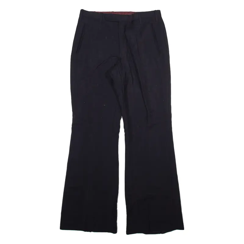 Womens Trousers Black Relaxed Bootcut W30 L32 1