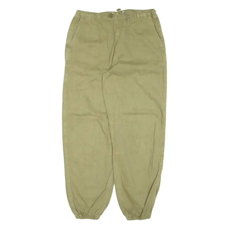 Womens Trousers Green Loose Tapered W30 L29 1