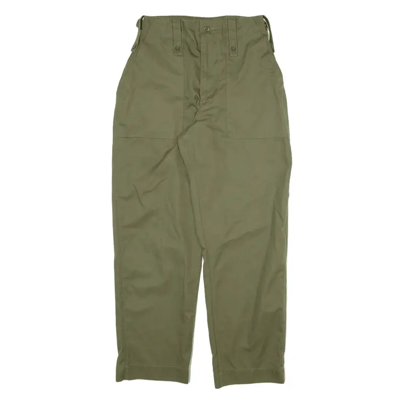 Womens Trousers Green Relaxed Mom W26 L28 1