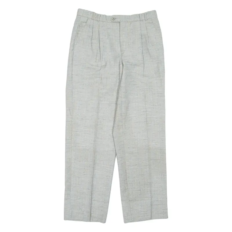 Womens Trousers Grey Regular Straight W32 L30 1
