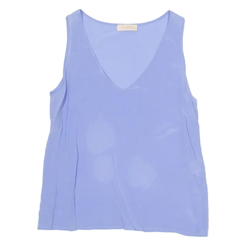 Womens Vest Purple Sleeveless S 1