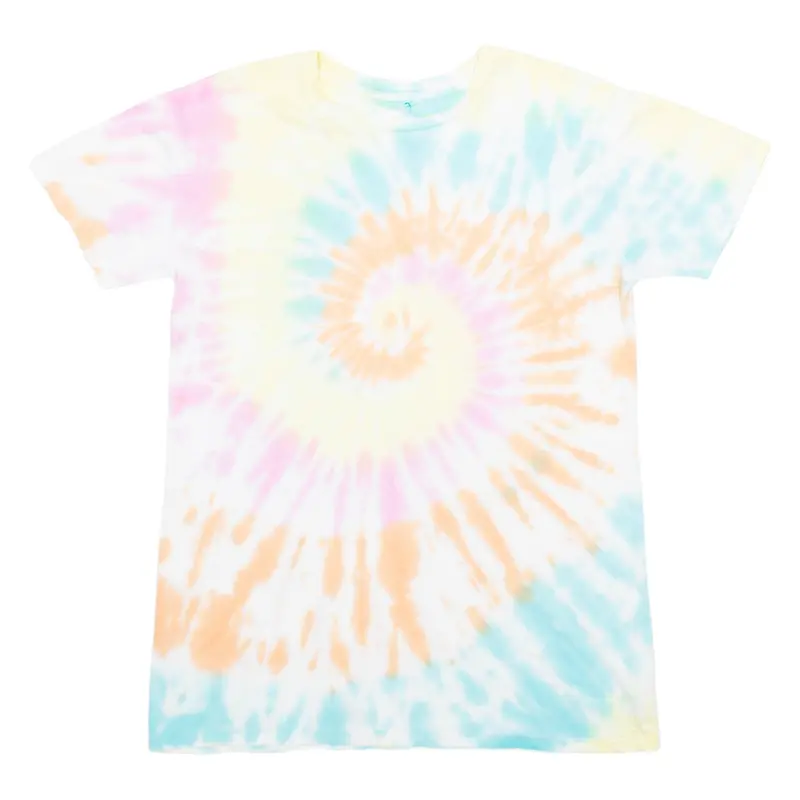 Wonder Nation Womens Tie Dye T-Shirt Orange L 1