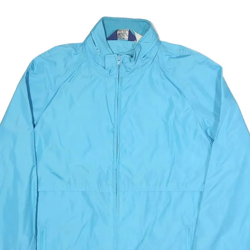 Woolrich Womens Blue Lightweight Jacket S Polyester Plain Zip Casual Lightweight 2