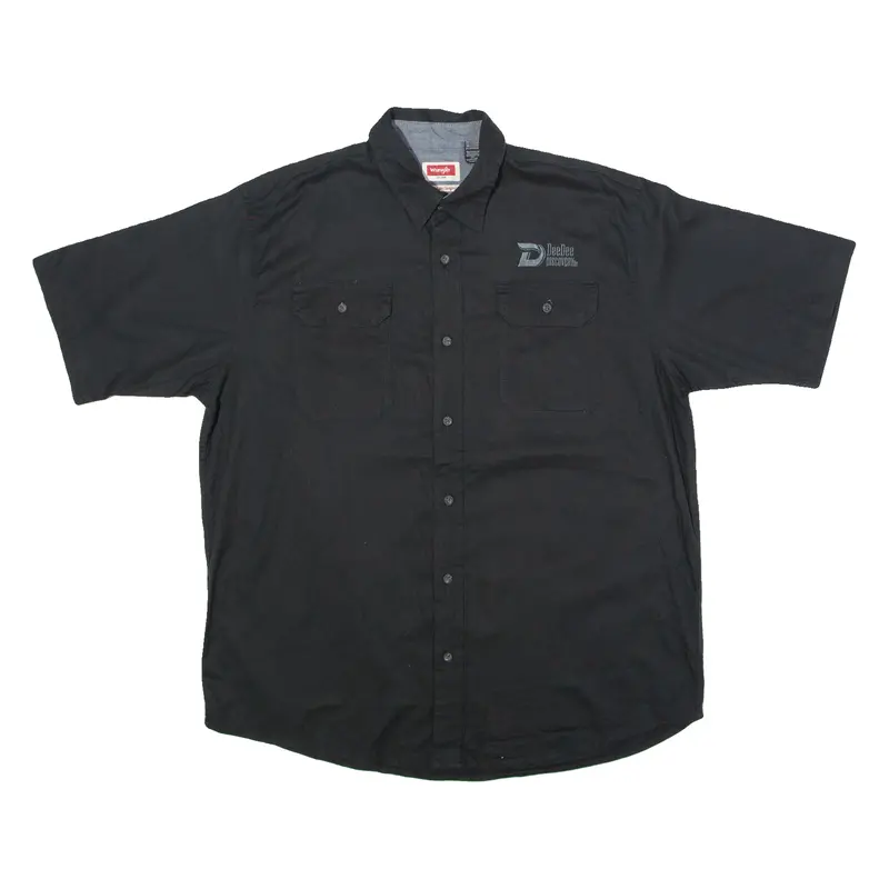 Wrangler Deedee Discovery Inc Mens Worker Shirt Black L 1