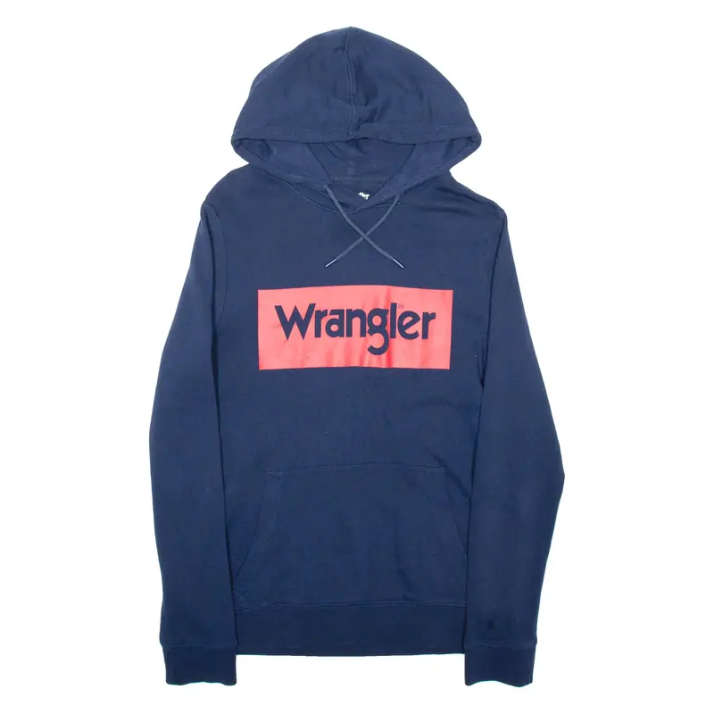 Wrangler Mens Blue Hoodie S 1